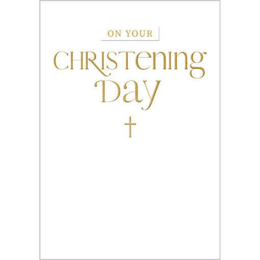 Picture of ON YOUR CHRISTENING DAY CARD